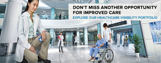 DON'T MISS ANOTHER OPPORTUNITY FOR IMPROVED CARE - EXPLORE OUR HEALTHCARE VISIBILITY PORTFOLIO