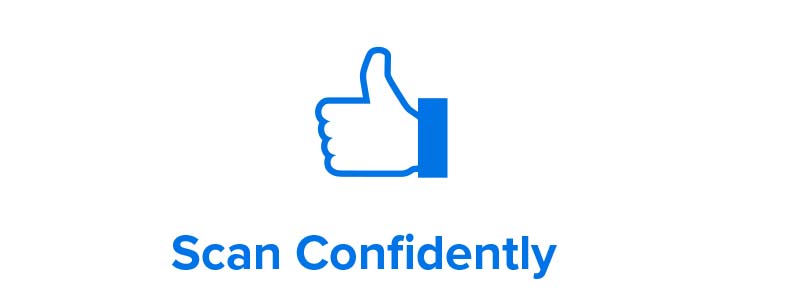 Scan Confidently